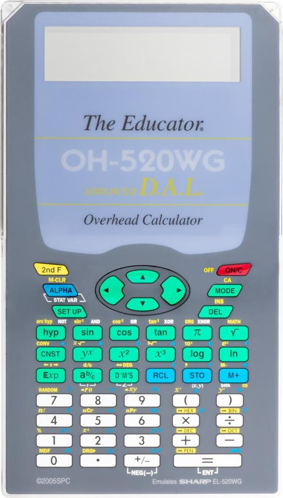 Sharp OH-520 W/WG Overheadversion des EL-520 WG