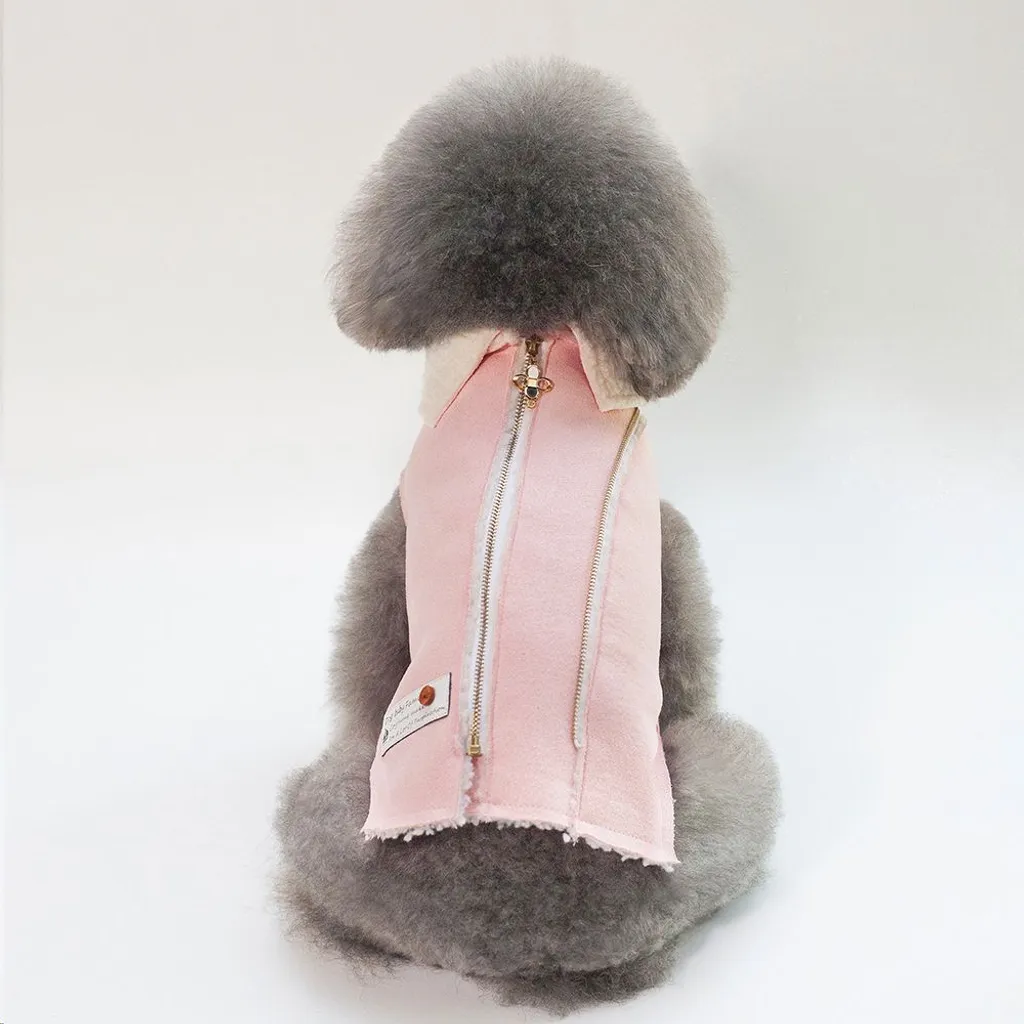 Gilet Cane Rosa Taglia 2XL | Giubbotto Tecnico per Cani di Grande Mole