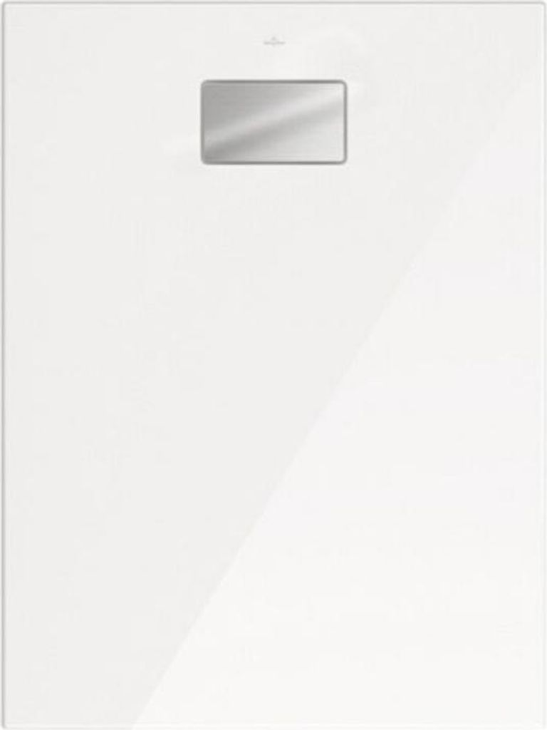 V&B Duschwanne Le Valence-AR CeraSoft 90x120x4cm, flächenbündiger Einbau