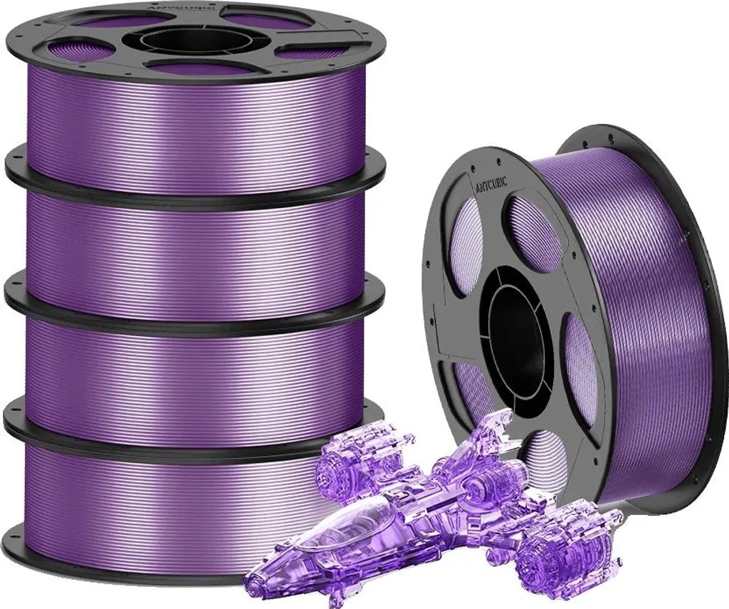 Filamento PETG 1.75mm 5KG Viola T-Viola Resistente per Stampante 3D FDM