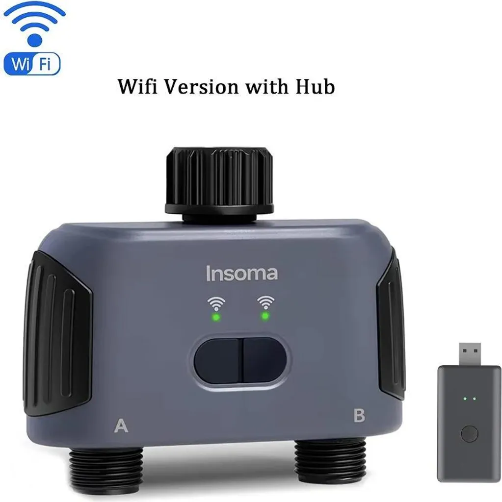 Compteur d'eau connecté anti-gaspillage Wi-Fi - Détecteur de Fuites IP68 - 2
