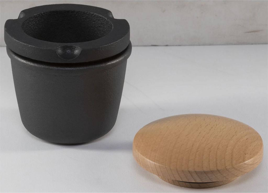 ZASSENHAUS Mörser Gusseisen schwarz 3teilig Produktbild 9