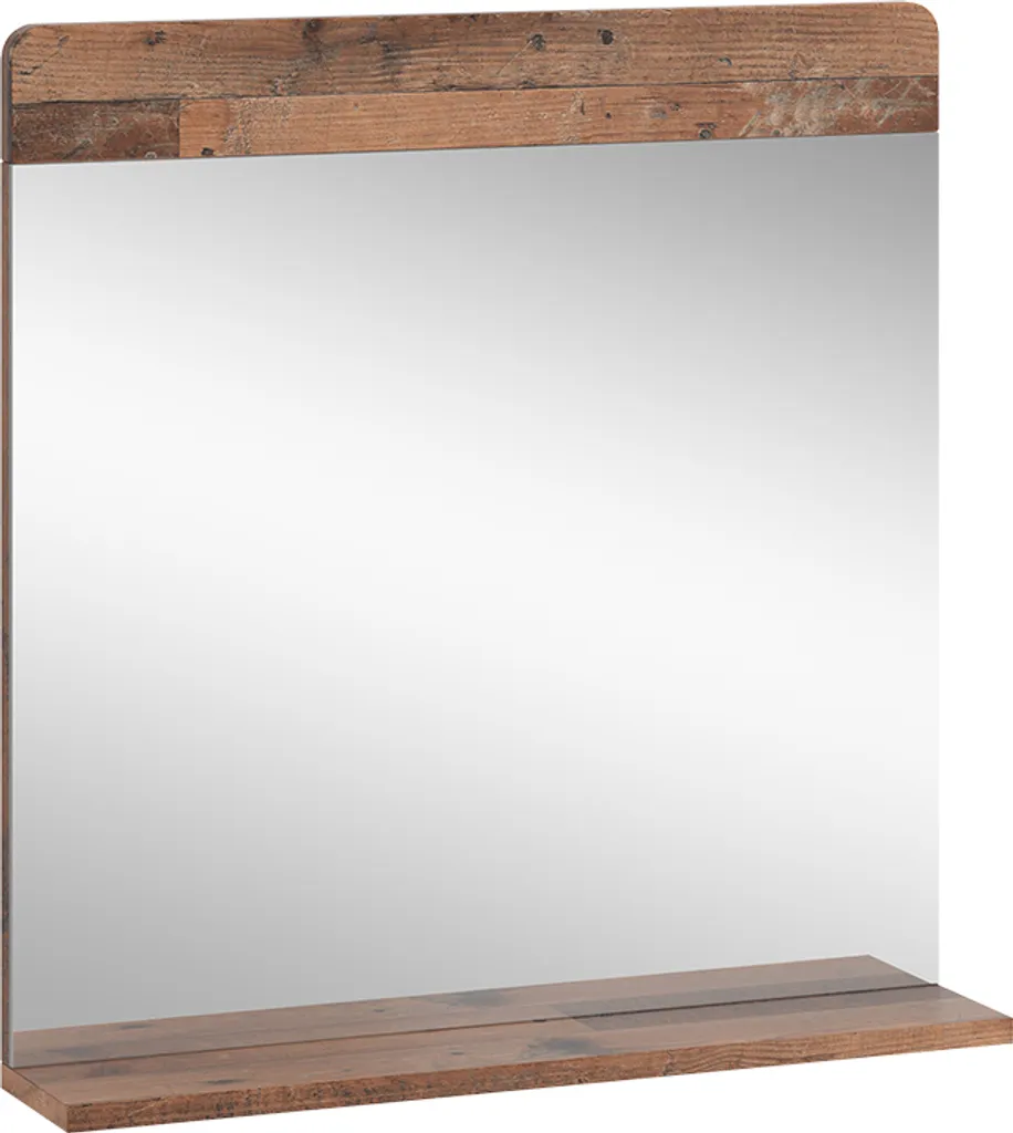 Miroir Mural Vicco Izan 60x62cm avec Tablette : Gain de Place et Style