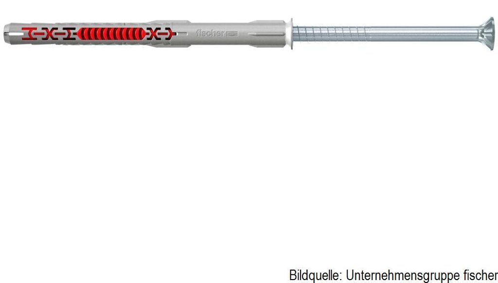 fischer Langschaftdübel DuoXpand 8 x 120 T, 50 Stück Produktbild 
