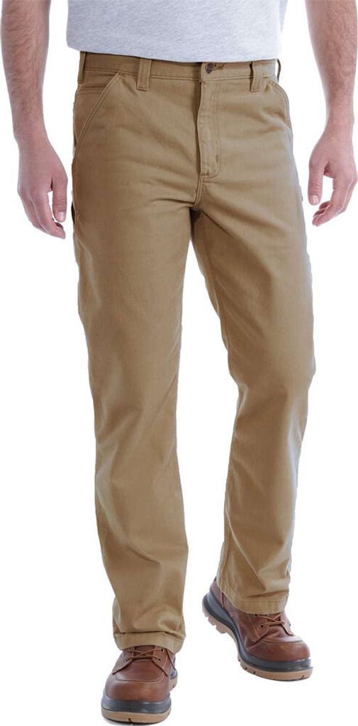 Spodnie robocze męskie Carhartt B324 Relaxed Fit Dark Khaki Zdjęcie produktu 