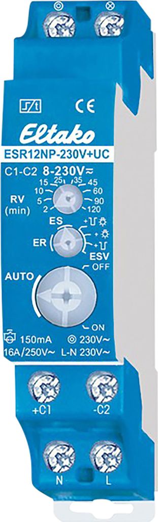 Eltako ESR12NP-230V+UC Stromstoss 1S (V) Schaltrelais Produktbild 