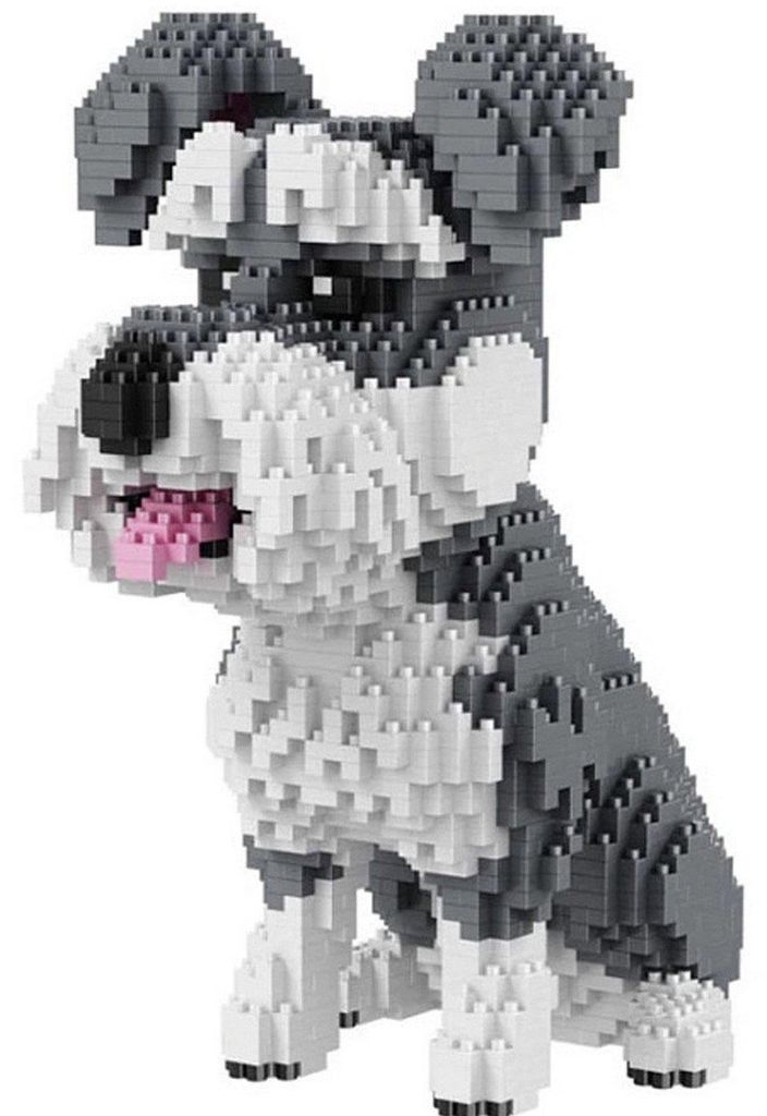 16049 - Schnauzer (Balody) Diamond Blocks - Tessere da Immagine del prodotto 