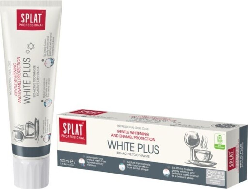 Splat Professional White Plus Toothpaste 100ml Produktbild 2