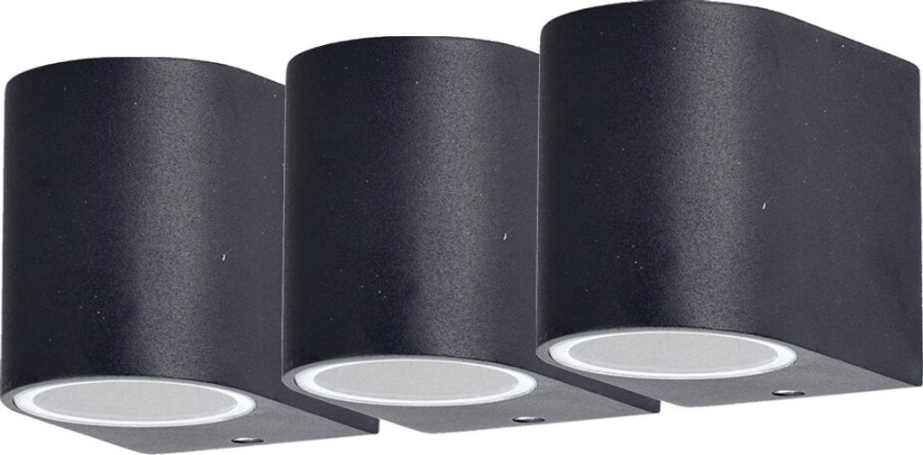 Drei Wandleuchten aus Alu für Ihren Außenbereich