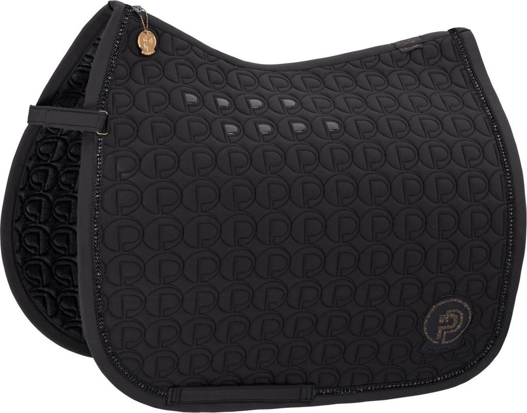 Eskadron Platinum Schabracke " SOFTSHELL " mit edler Kristallstein - Kordel Form - Vielseitigkeit Farbe - black