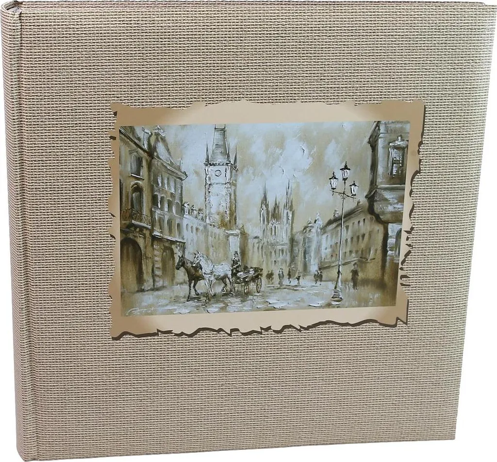 Album photo durable Prague 30x30 - Évitez les coins cornés, 100 pages