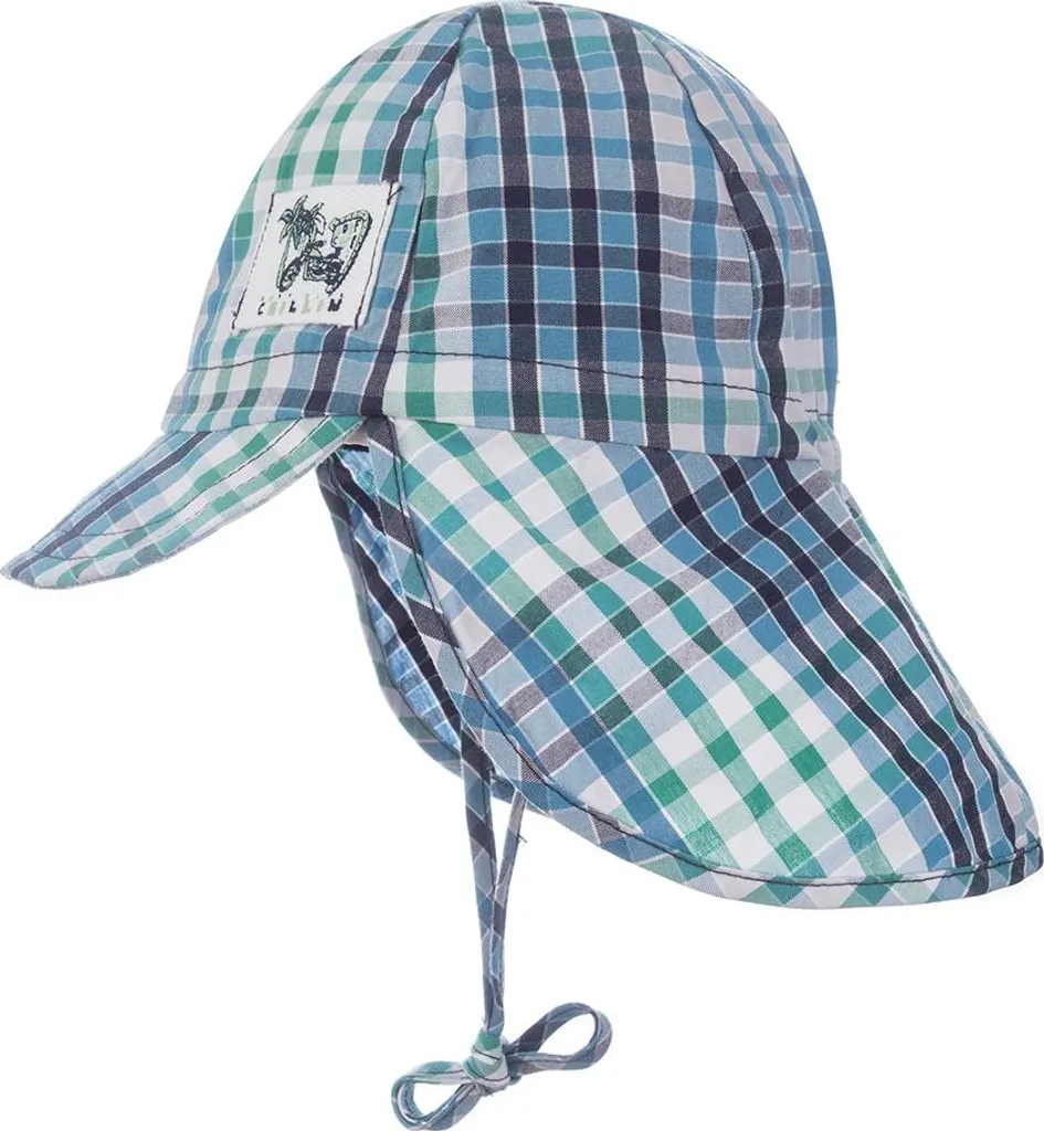 Berretto Döll con Protezione Collo e Visiera - Cappellino Sole Neonato