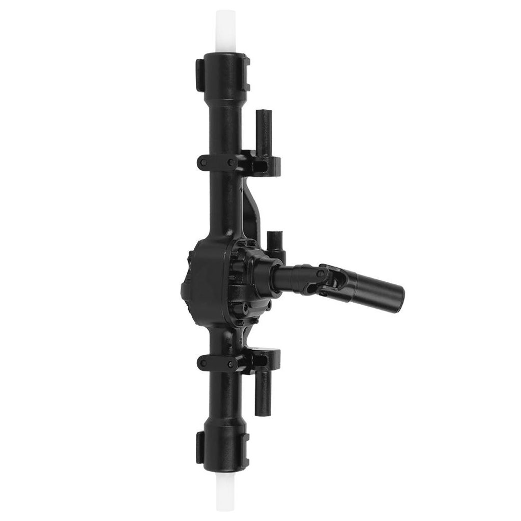 RC Auto Hinterachse, Schwarz, Kunststoff, Zubehör für WPL/MN-Serie 1/16 Militärtruck-Modell