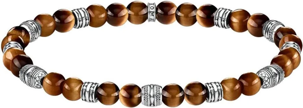 Thomas Sabo A1923-826-2-L19 Bracelet Rebel at Heart en Argent 925 19 cm