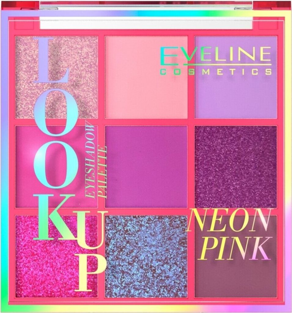 Eveline Cosmetics Look Up 9 Neon Pink Eyeshadow Palette