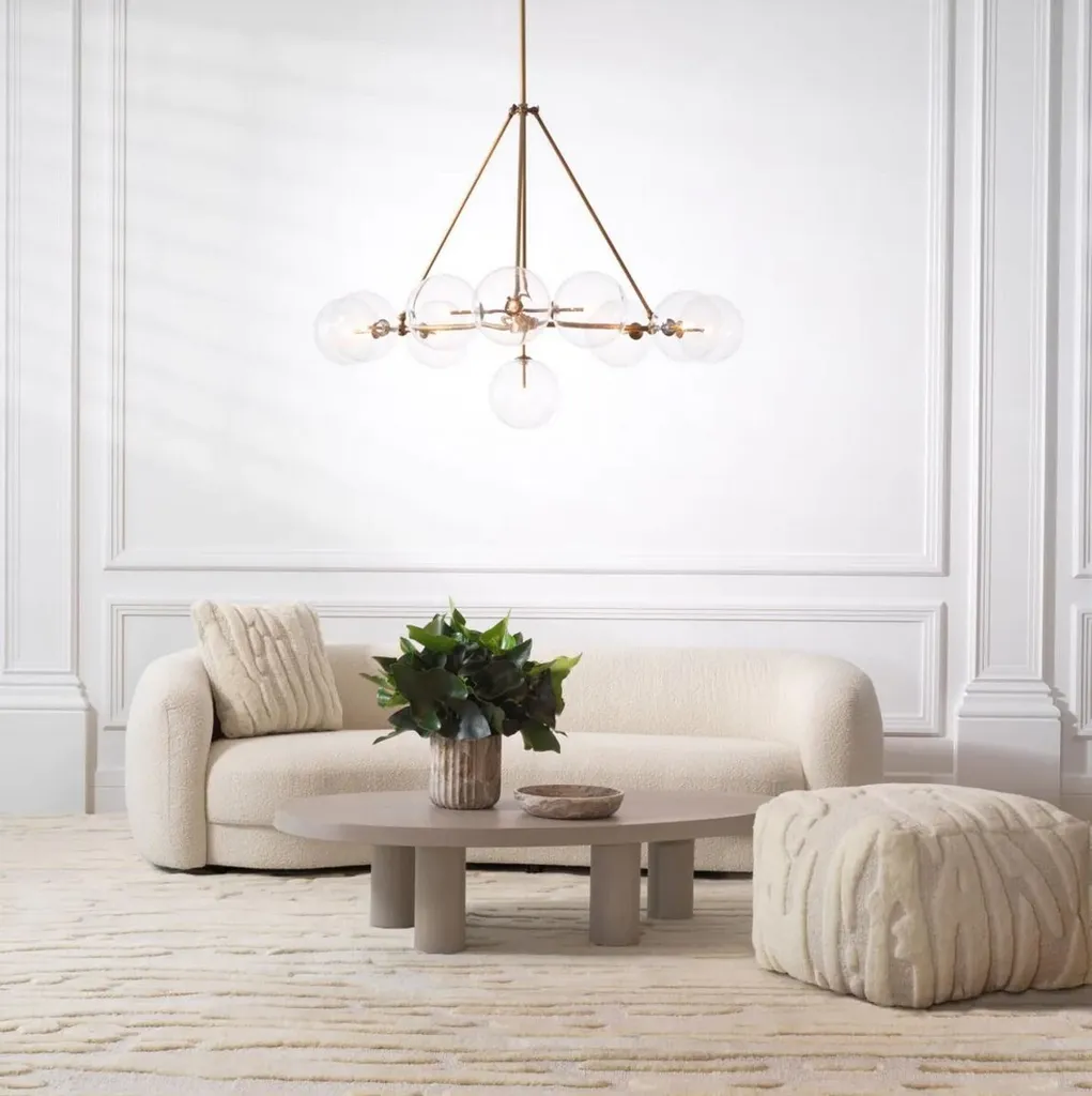 Tabouret Carré Confortable en Laine - Solution Déco Luxe et Durable