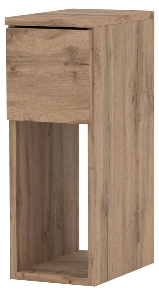 Úzky nočný stolík 20 CM, dub Wotan Obrázok produktu 