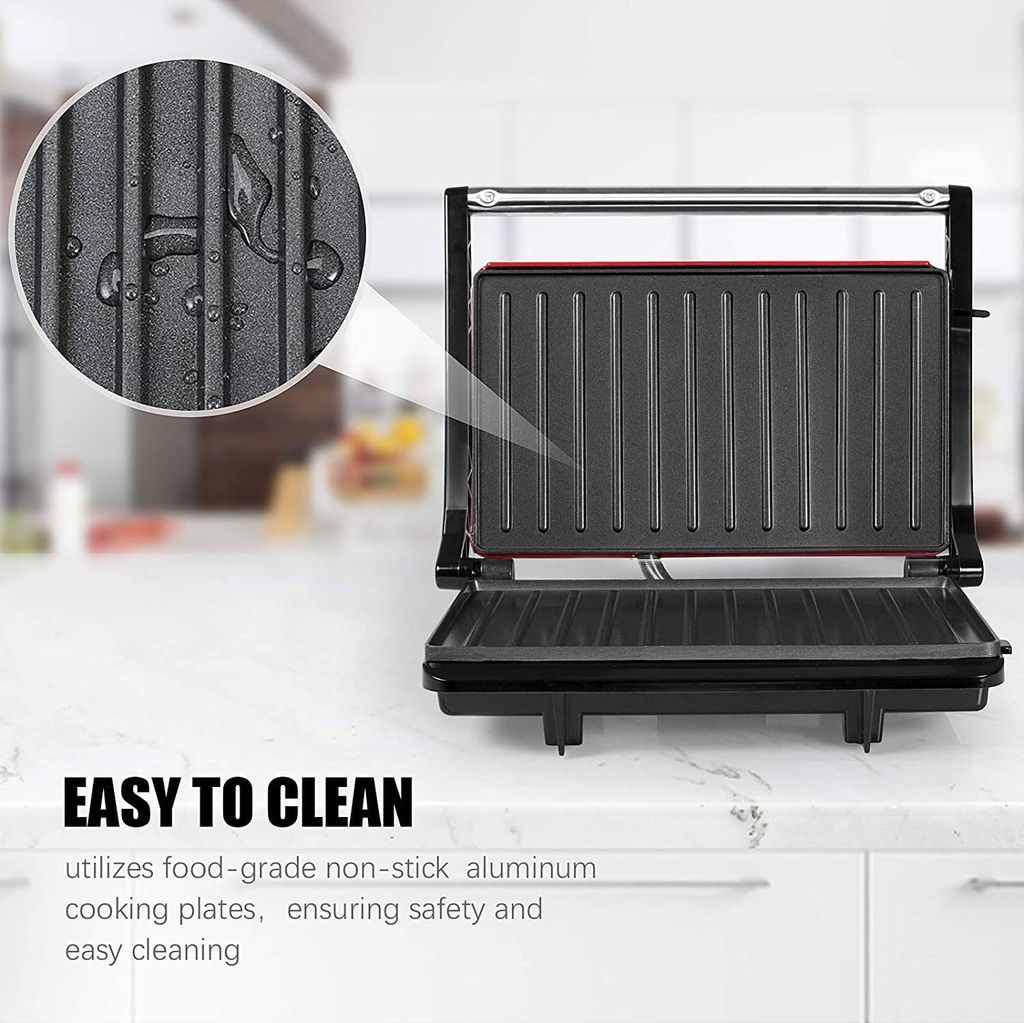 Gotoll Kontaktgrill GL311, 750 W, Sandwichtoaster,Panini Produktbild 6