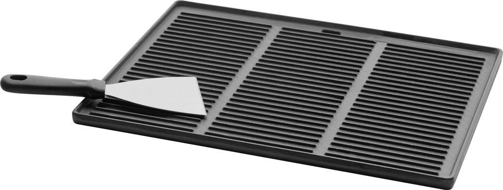 Buschbeck Plancha-Platte mit Grillspachtel, geeignet für Produktbild 