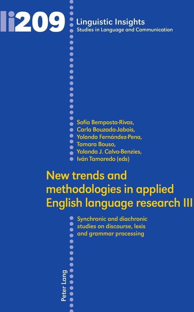 New trends and methodologies in applied English language research III