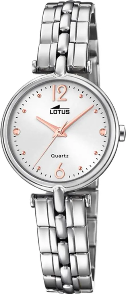 Montre Lotus Femme 18958/1 Cadran Argenté et Bracelet Métallique Robuste