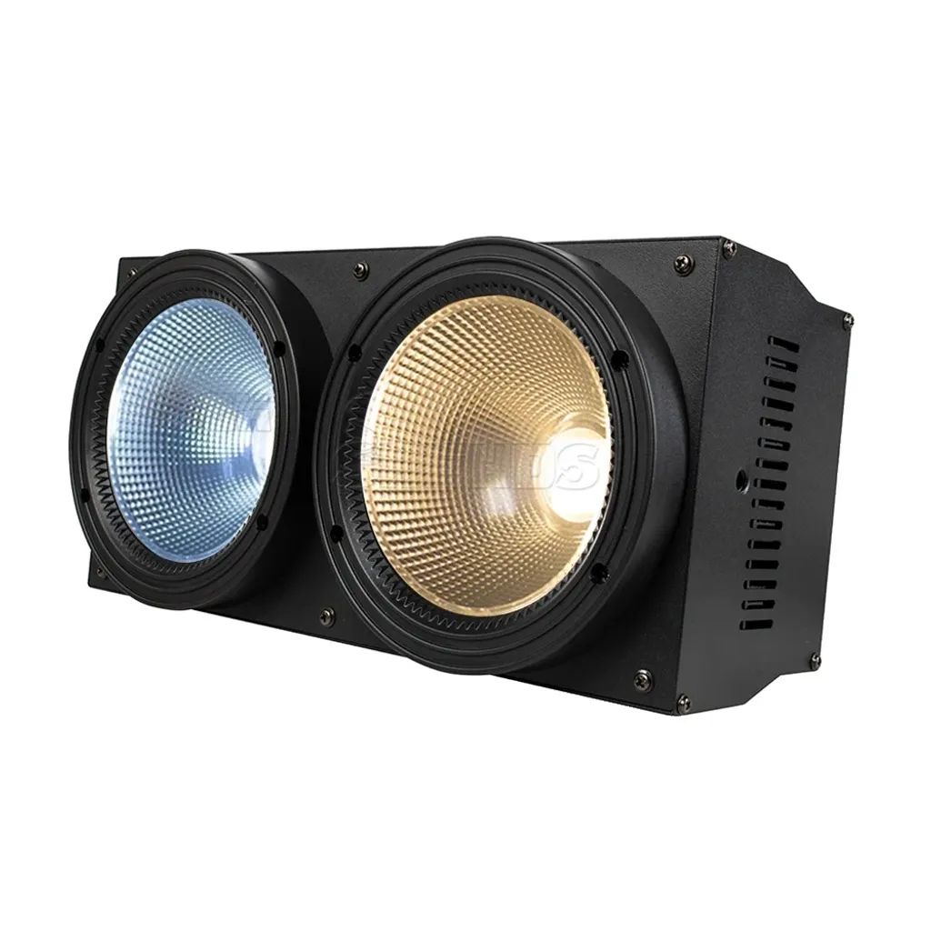 Éclairage de scène LED COB 200W puissant pour spectacle et studio photo