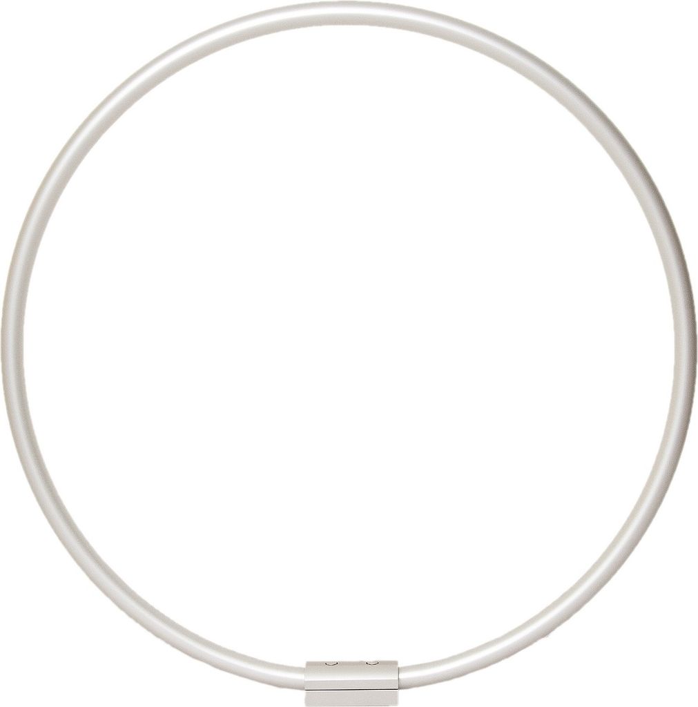 ALU RINGSTANGE Chrom Eloxiert RUND Ø 90 cm Produktbild 
