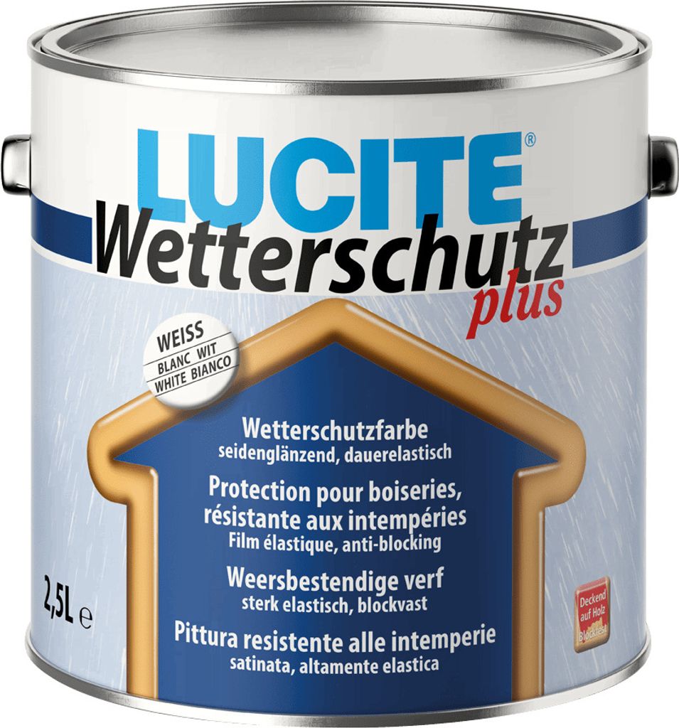LUCITE® Wetterschutz plus Inhalt: 2,5 Liter Produktbild 
