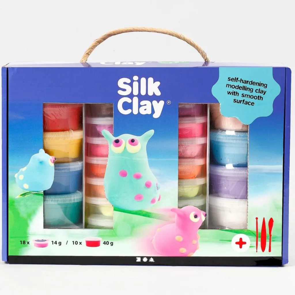Silk Clay Set Pâte à Modeler Sans Cuisson pour Créations Sans Taches - 2