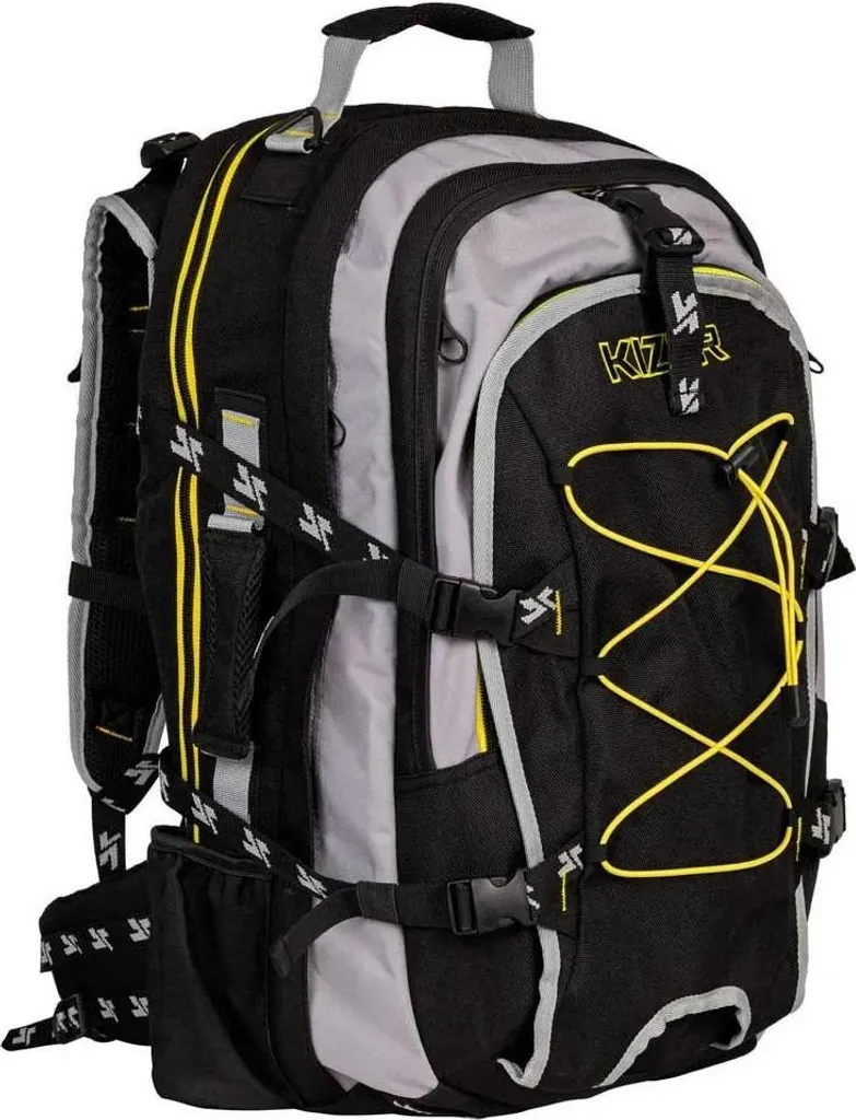 Sac Kizer Noir en Tissu Résistant One Size - Finition Premium et Durable - 9