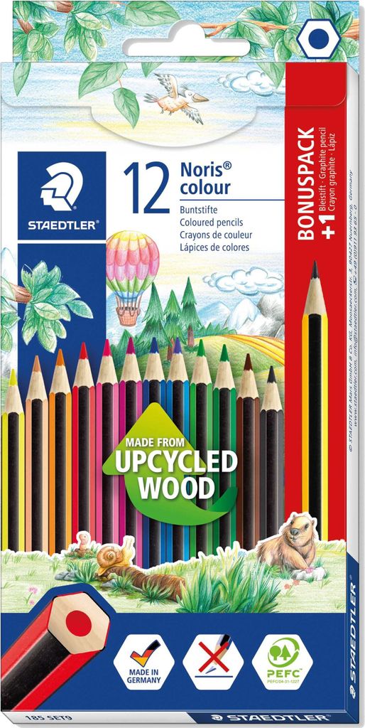 Staedtler Buntstift Noris Set 100% PEFC 4007817066300