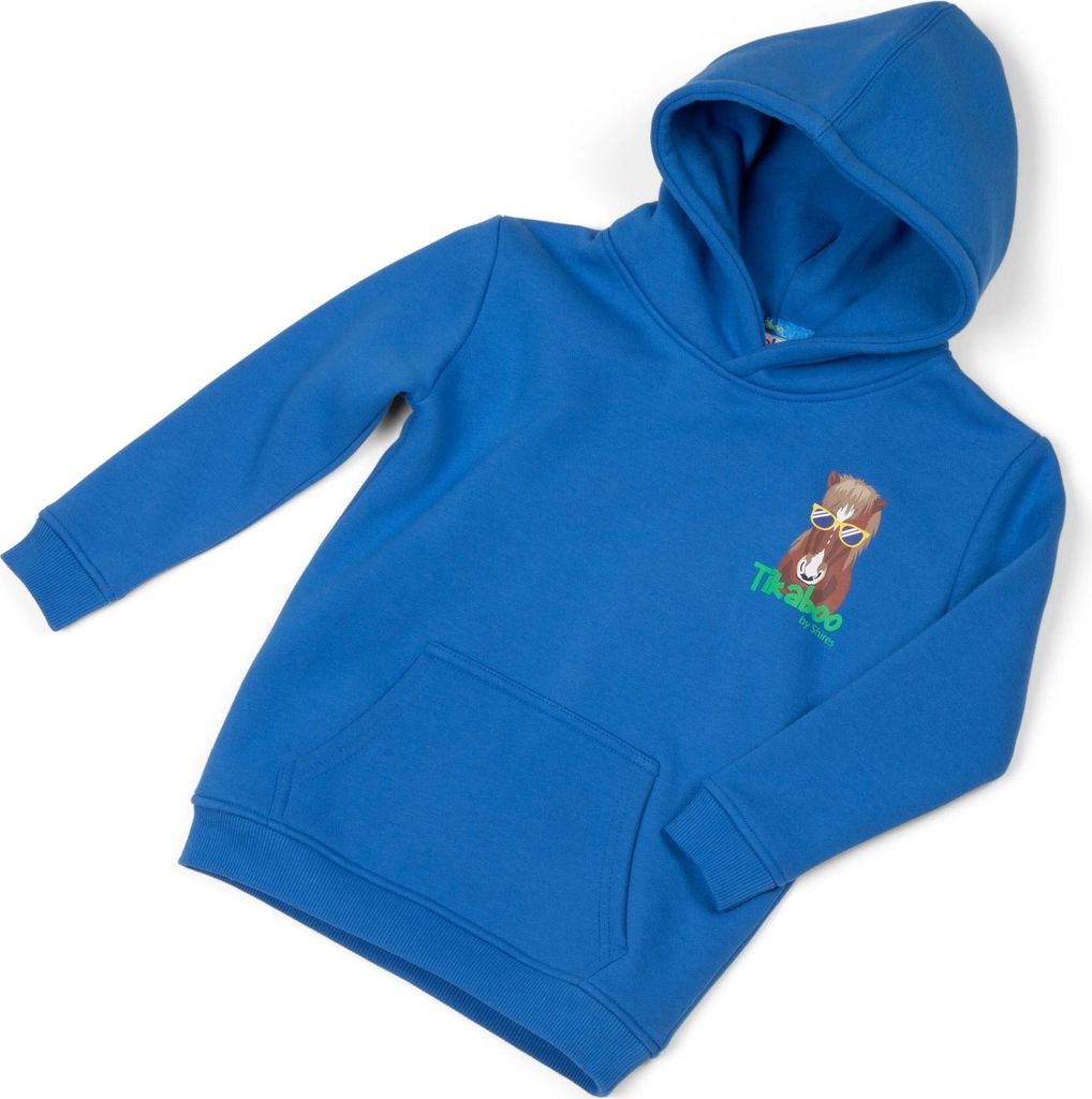 Tikaboo - Kapuzenpullover für Kinder ER1331 (128) (Blau)