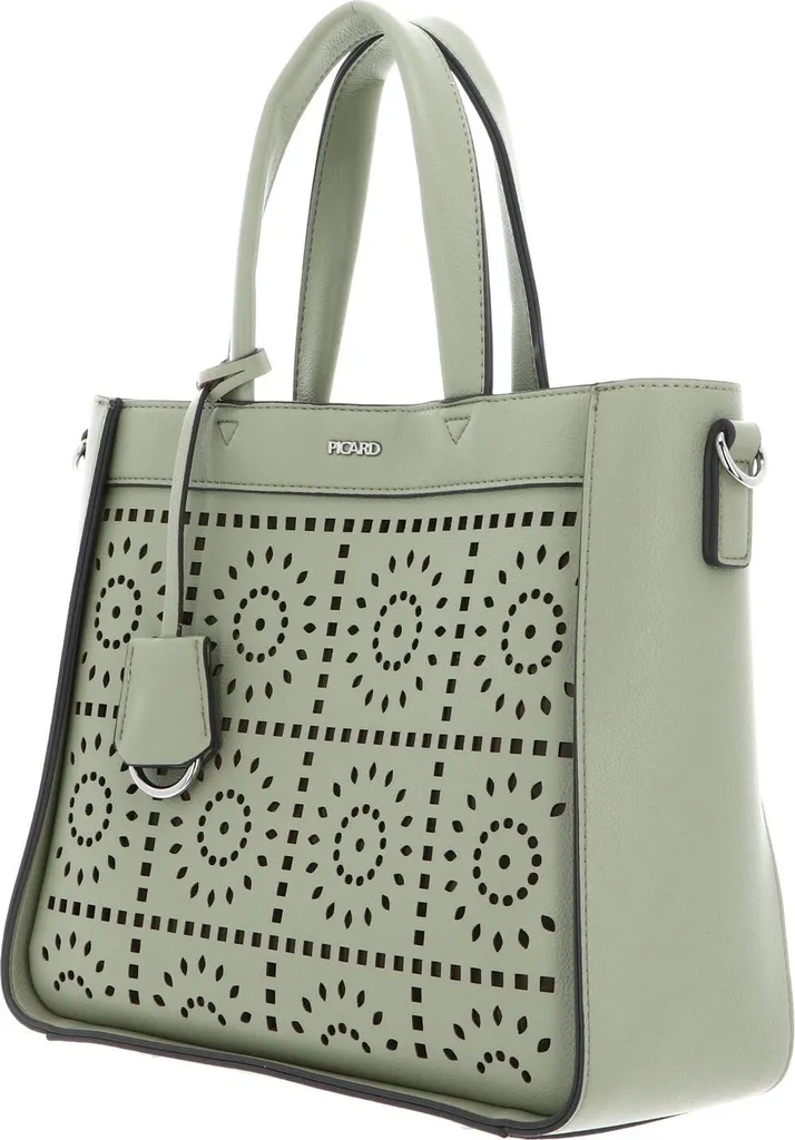 Sac de Cours et Travail PICARD Madeira Vert Clair Format Shopper - 3