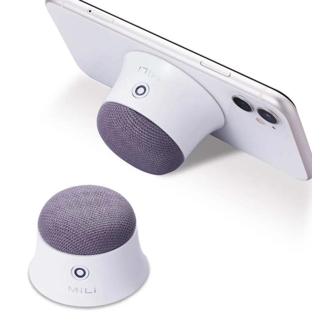 Haut-parleur Bluetooth Magnétique Ultron Mag Soundmate : Son Stéréo Blanc