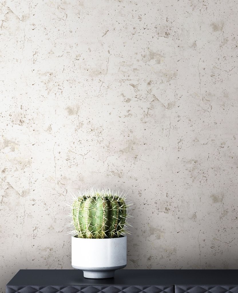 NEWROOM Tapete Grau Vliestapete Beton - Betonoptik Modern   Produktbild 
