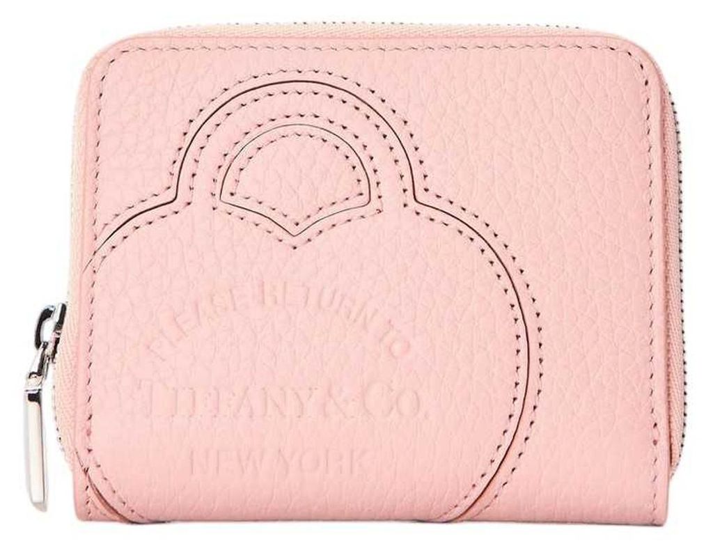 Tiffany & Co - Brieftasche für Damen, Leder GT21374 (Einheitsgröße) (Rose)