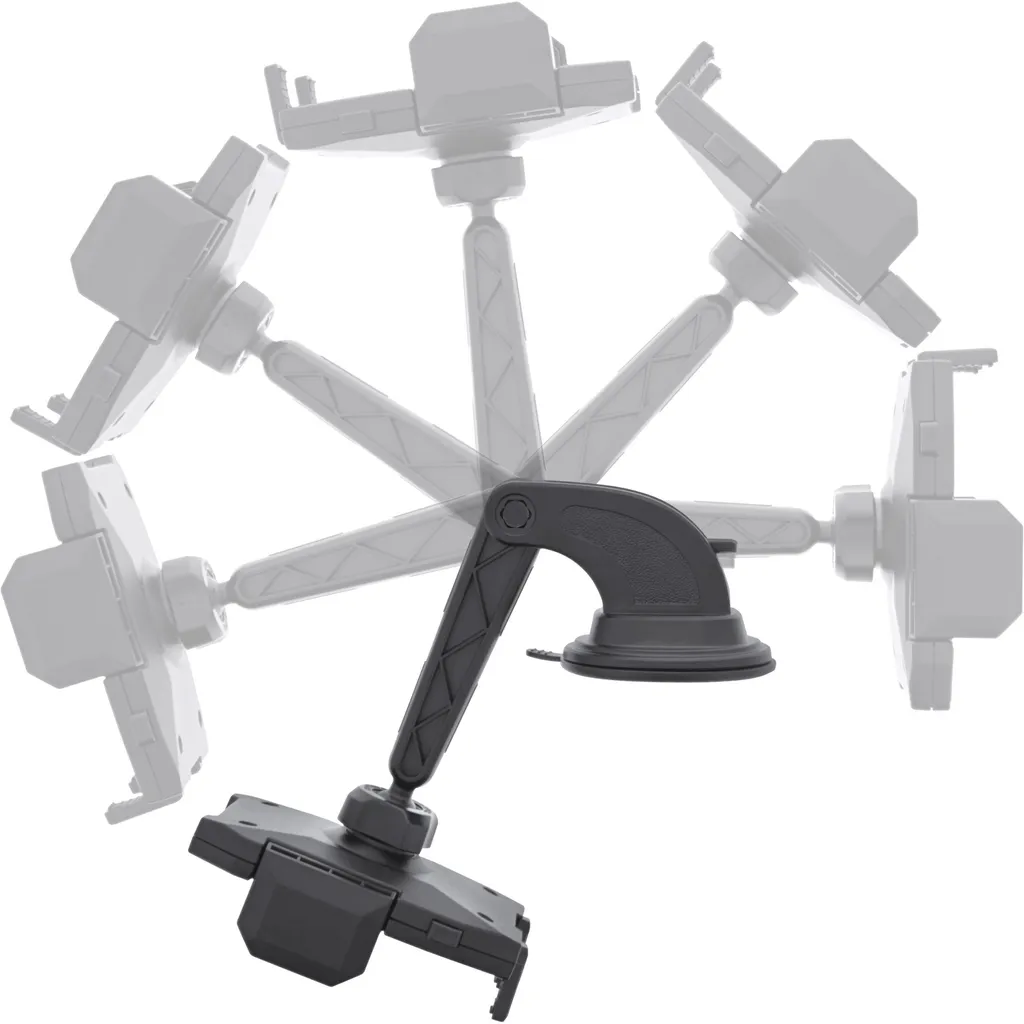 InLine One Click Easy II: Supporto Auto Smartphone Ventosa/Griglia - 5