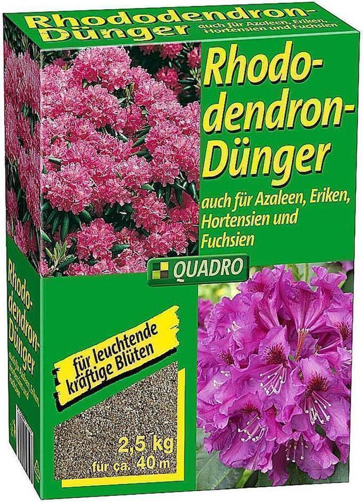 Rhododendrondünger 2,5kg Moorbeetpflanzendünger Produktbild 1