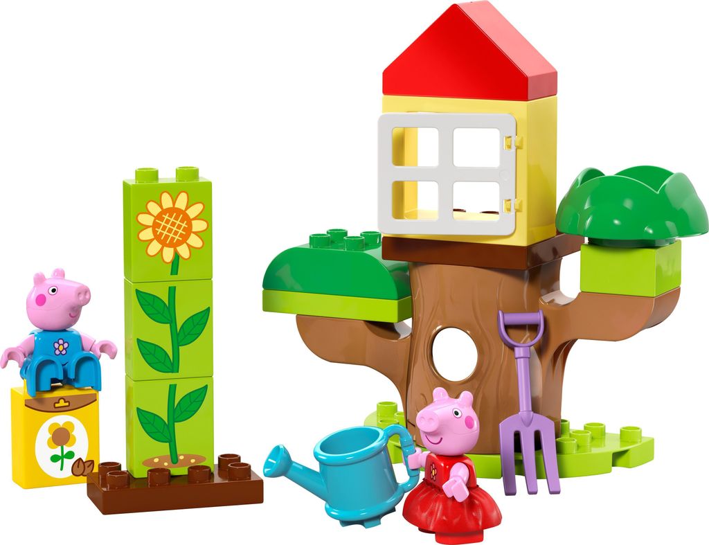 LEGO DUPLO Peppa's Tuin met Boomhuis: Speelgoedboom, Productafbeelding 