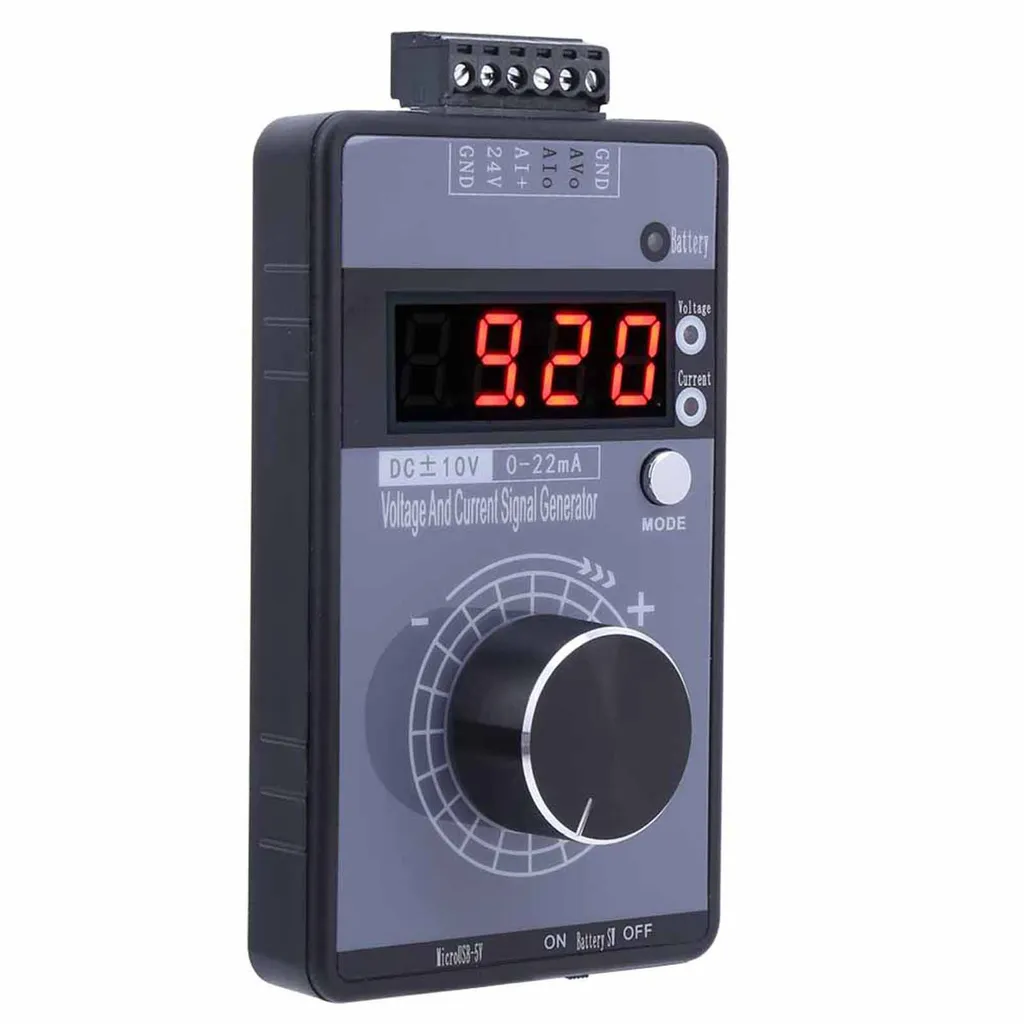 Simulateur analogique de courant tension pour calibrage automate PLC