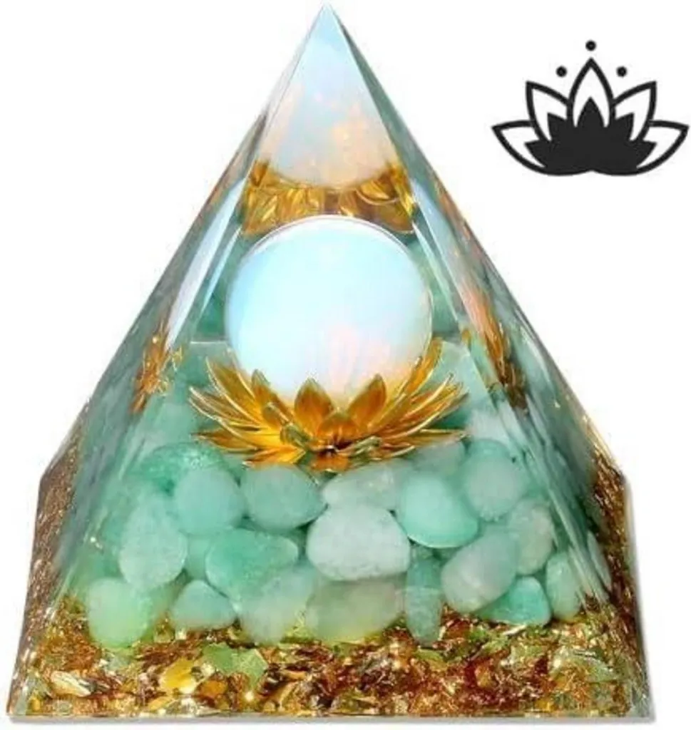 Chasser le Stress avec la Pyramide Orgonite Aventurine Énergie Positive