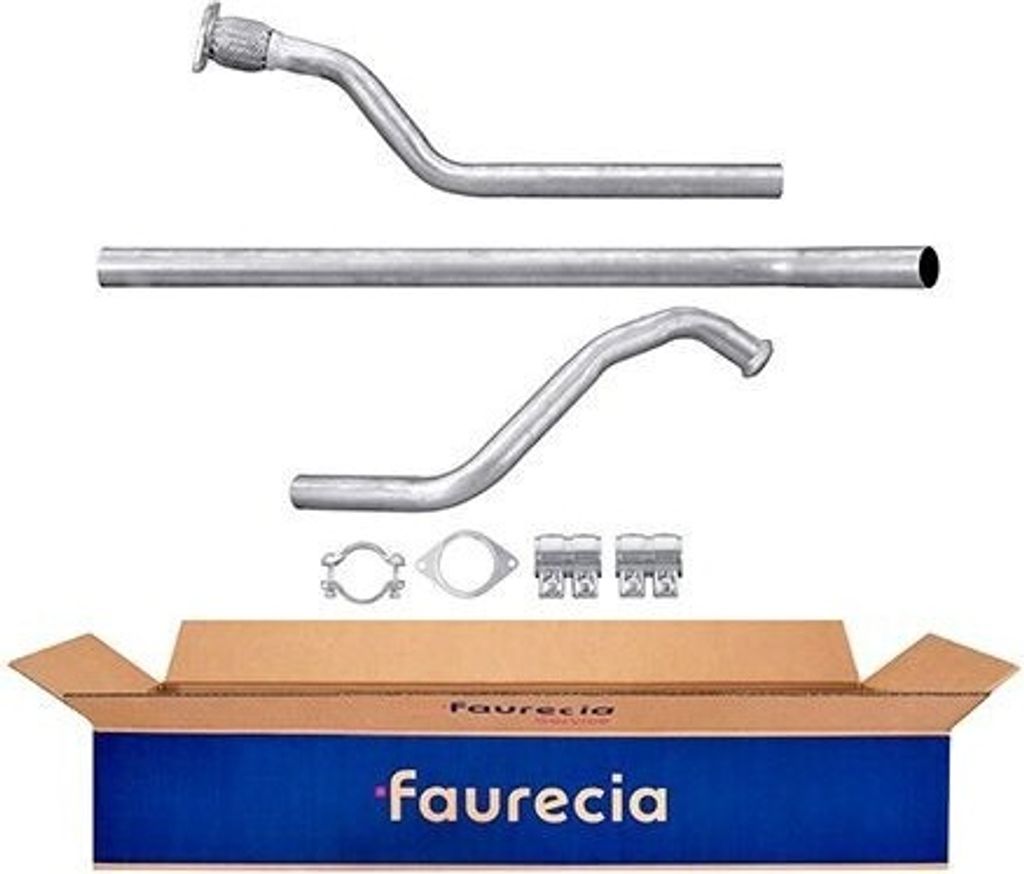 HELLA 8LA 366 001-261 - OE 8200017580 Abgasrohr vorne für Laguna II