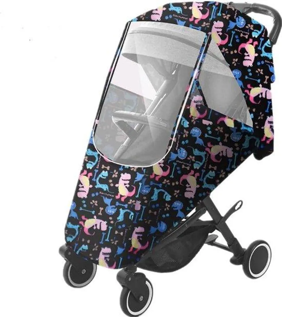 Housse de pluie poussette universelle pour balades par tous les temps
