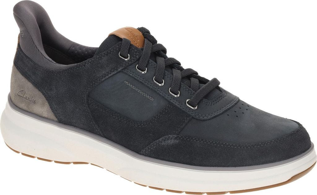 Clarks MULLAN EASY Herrenschuhe - bequeme Slipper - Halbschuhe blau NEU