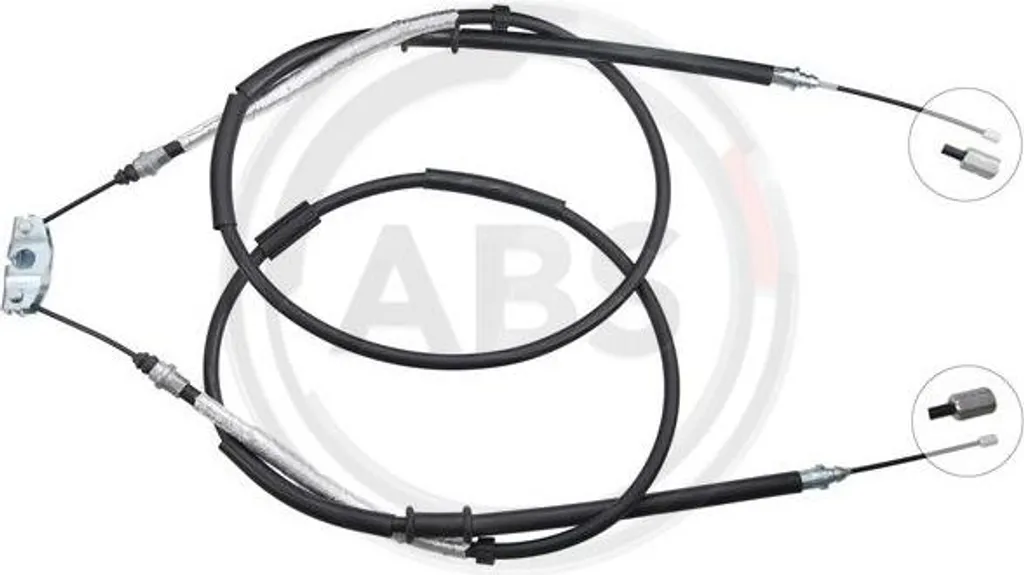 Câble frein à main A.B.S. K10085 robuste et fiable - Opel 13255756