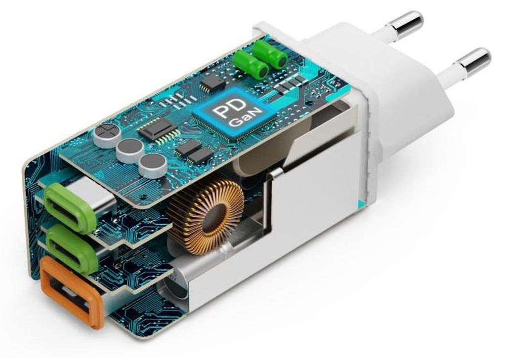 Alimentatore USB Hama Con 2 Porte, Cavo Lungo 1,9 Metri E Presa Euro, Bianco, Con Fascetta Fermacavo - 5