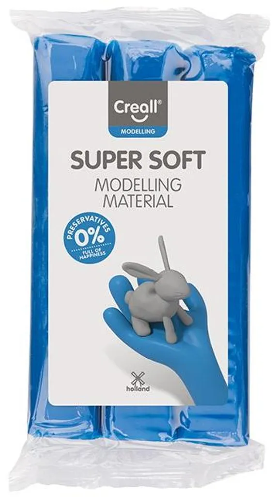 Pâte à modeler Creall bleu 500g : la solution souple qui ne sèche pas - 2