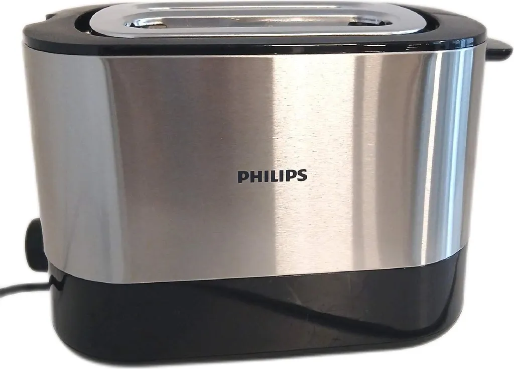 Grille-pain Philips HD2637/90 appareil de cuisine 1000W noir et métal