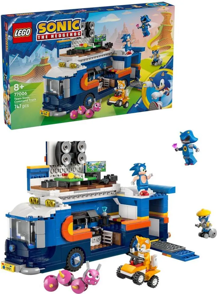 Camion de commandement de Sonic LEGO avec Laboratoire de Combat Mobile - 30
