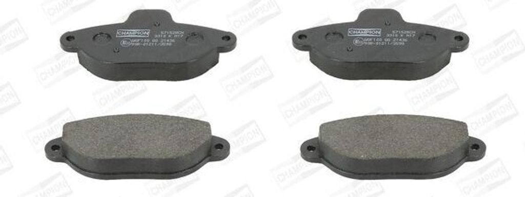CHAMPION 571528CH - OE 6001073134 Bremsbeläge für Panda, Punto